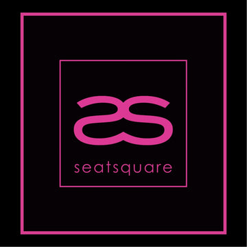 Seat Square logo inside black box with pink outline